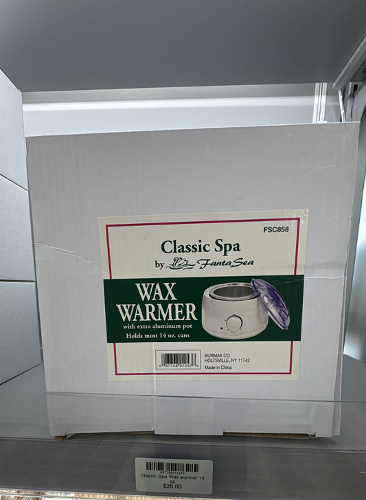 Classic Spa Wax warmer 14 oz