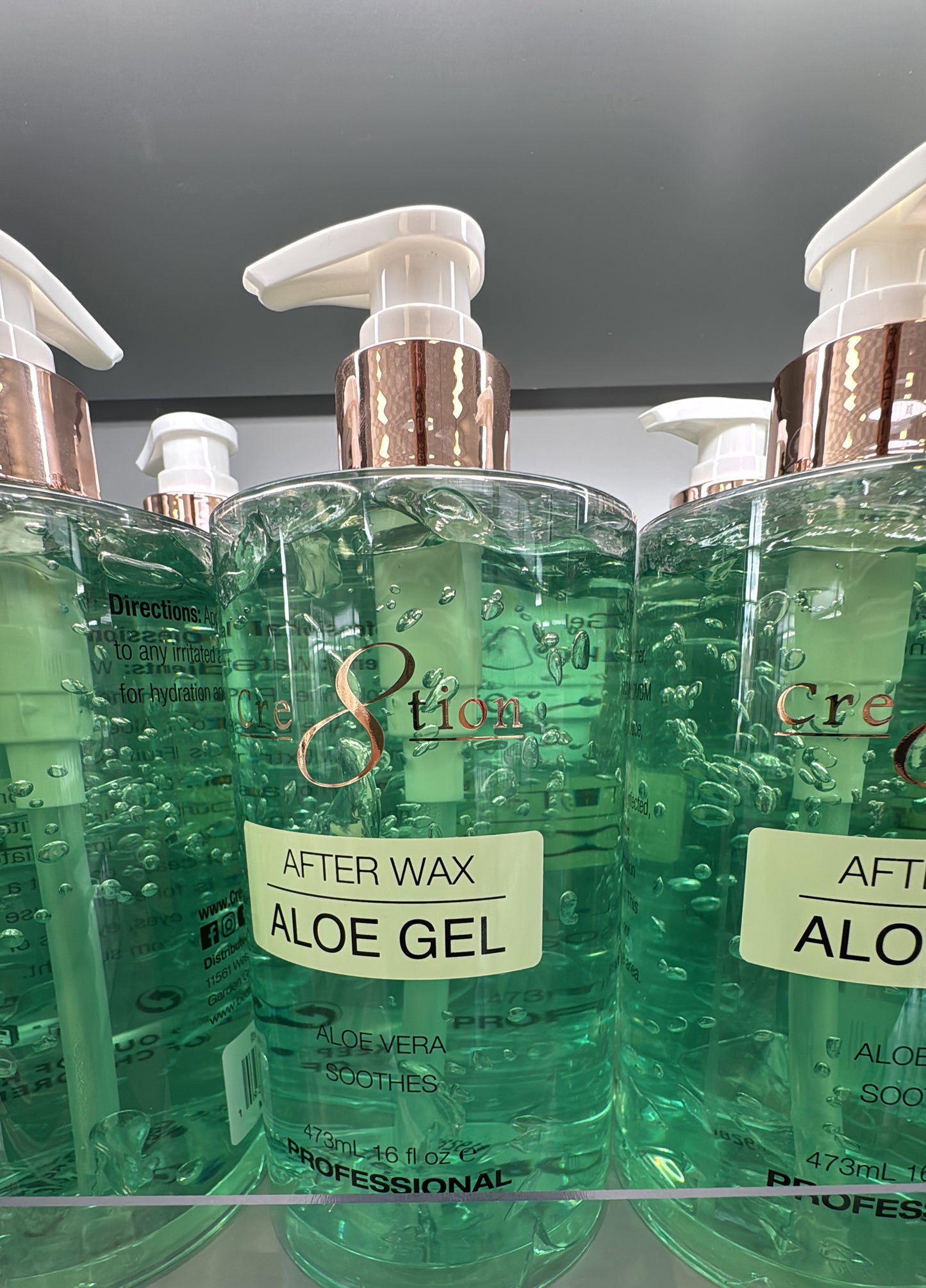 Cre8tion after wax aloe gel