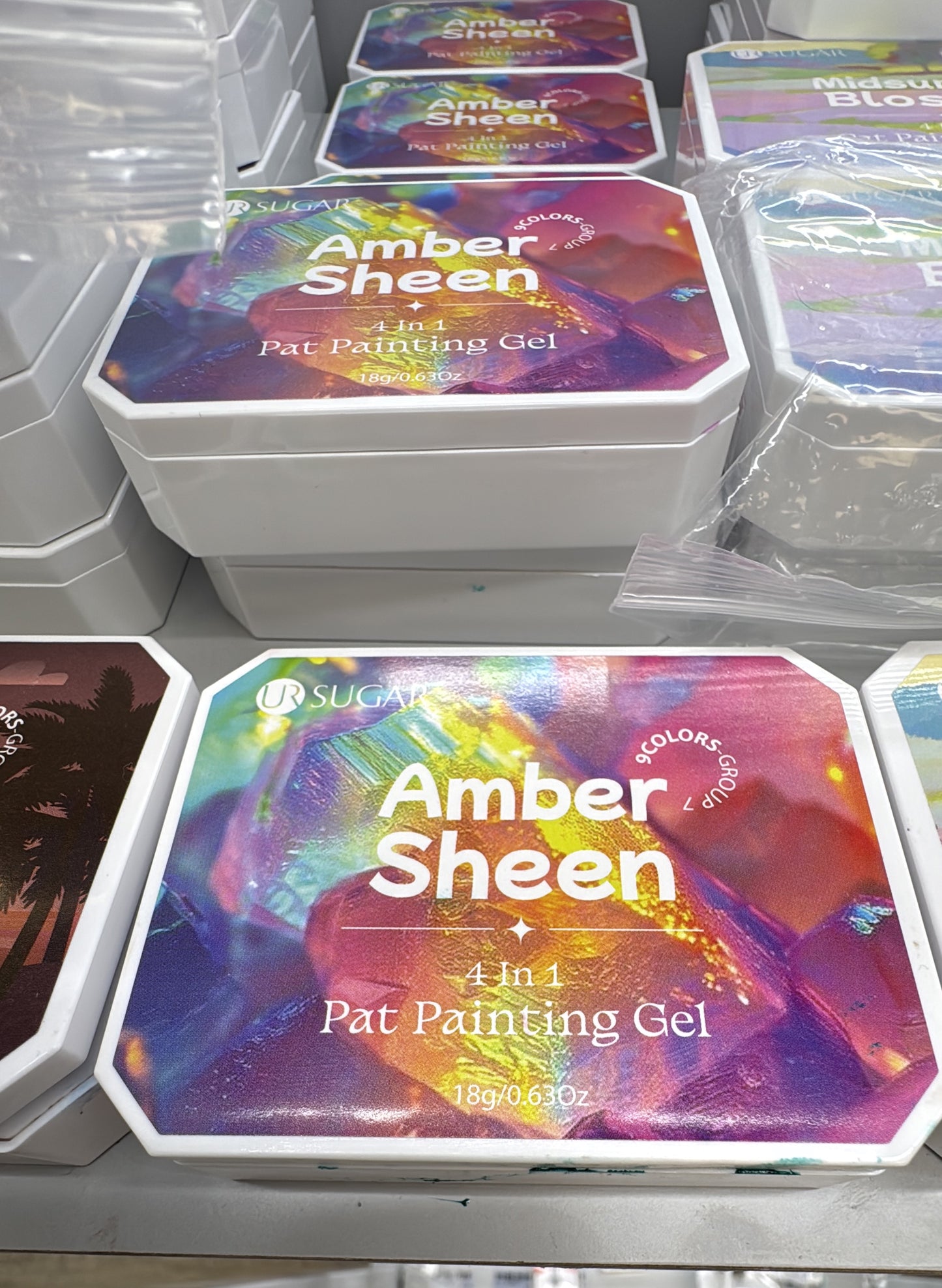 Ur Sugar 4in1 pat gel - amber sheen