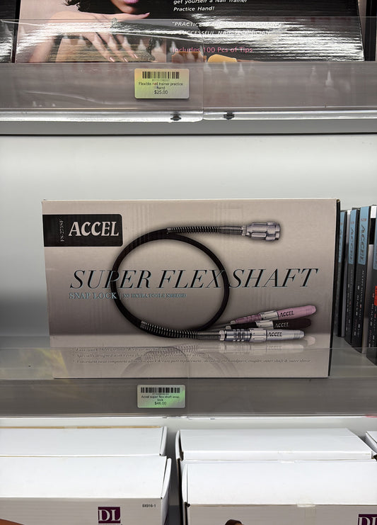 Accel super flex shaft snap lock