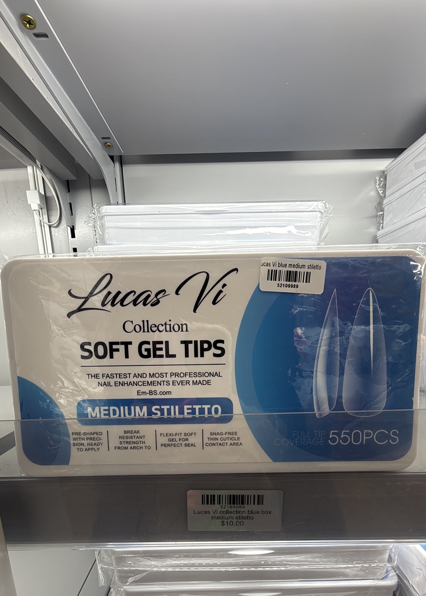 Lucas Vi collection blue box medium stiletto