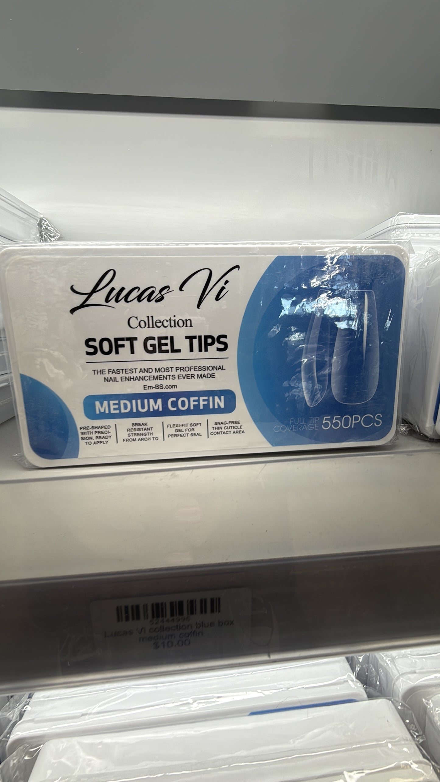 Lucas Vi collection blue box medium coffin