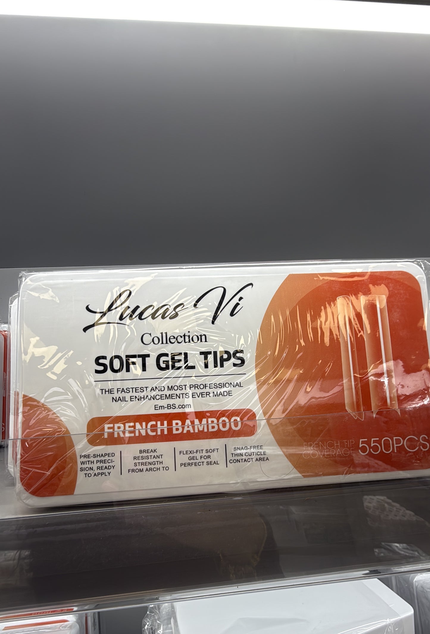 Lucas Vi collection orange box french bamboo