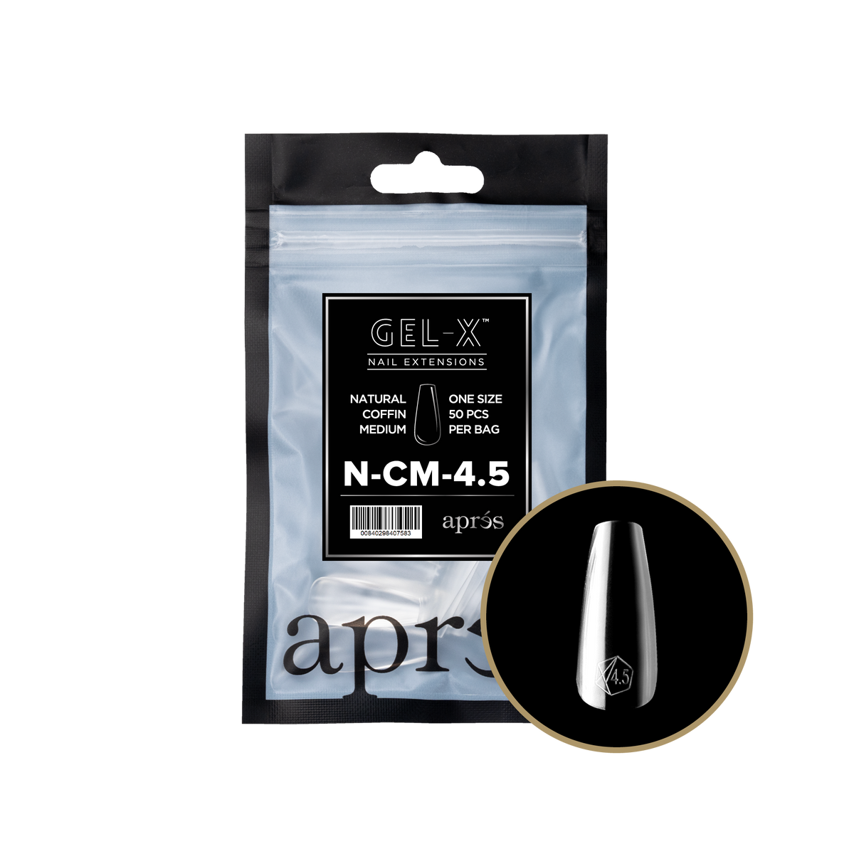 Apres gel-x tip refill - n-cm-4.5