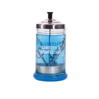 DL Professional glass manicure jar