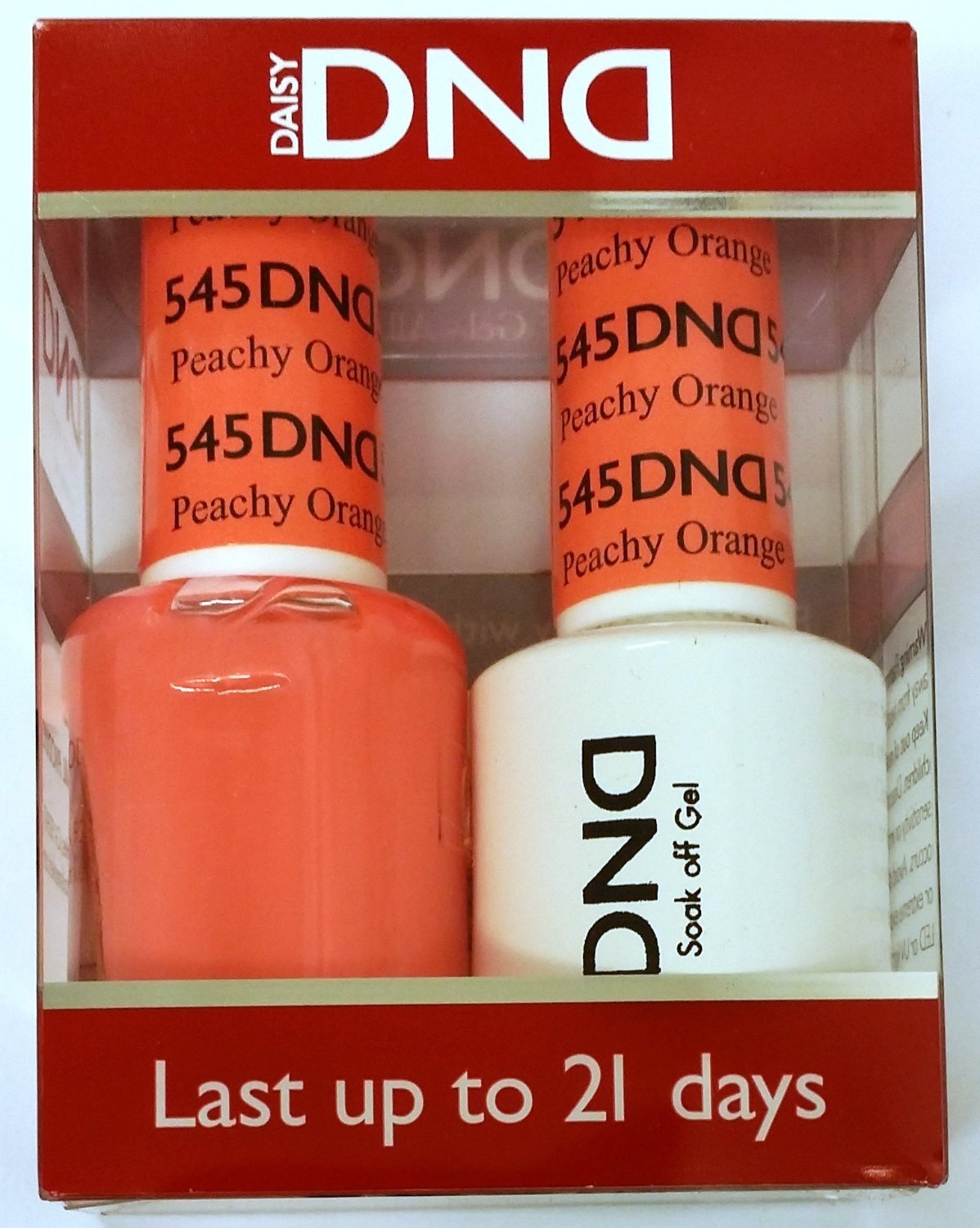 DND gel 545 Peachy Orange