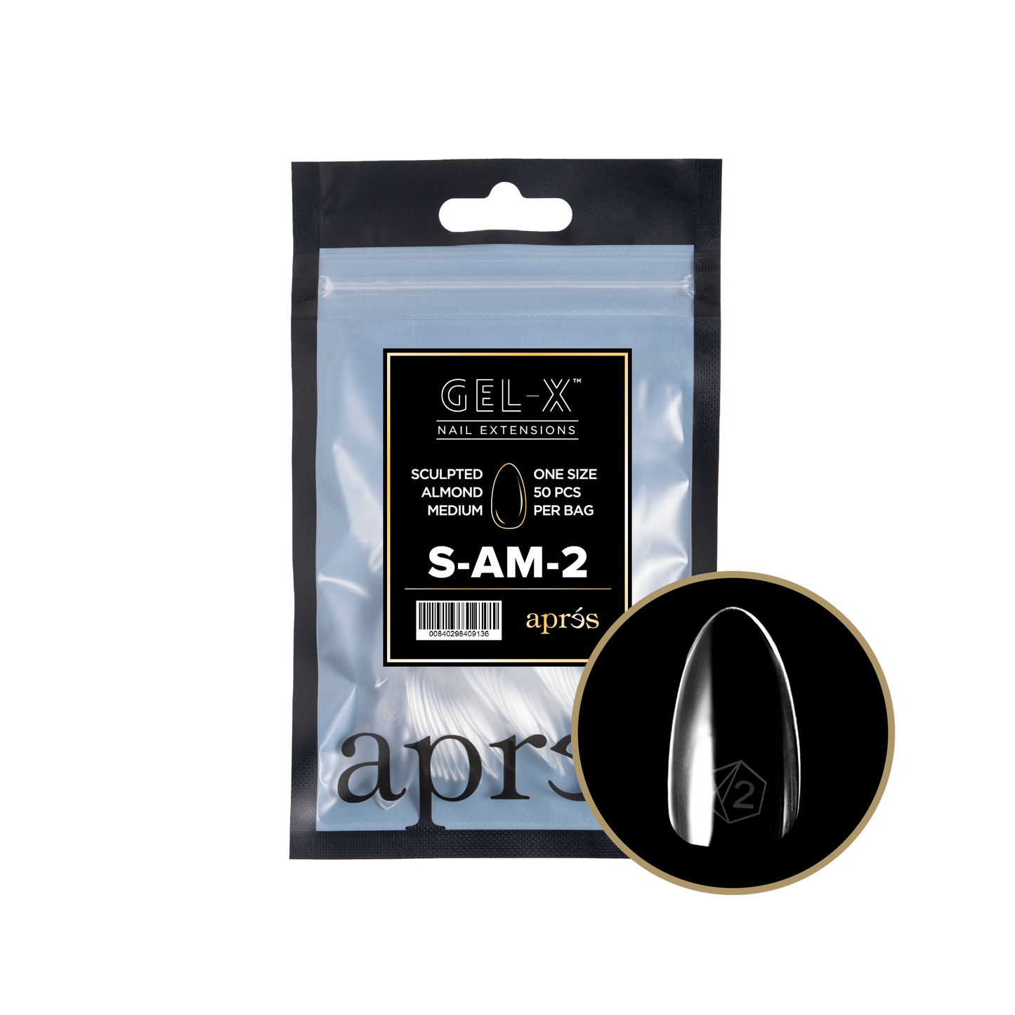 Hang tip refill - almond medium #1