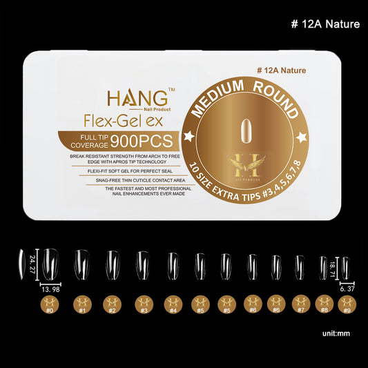 Hang flex gel-x super long square tip box (360pcs)