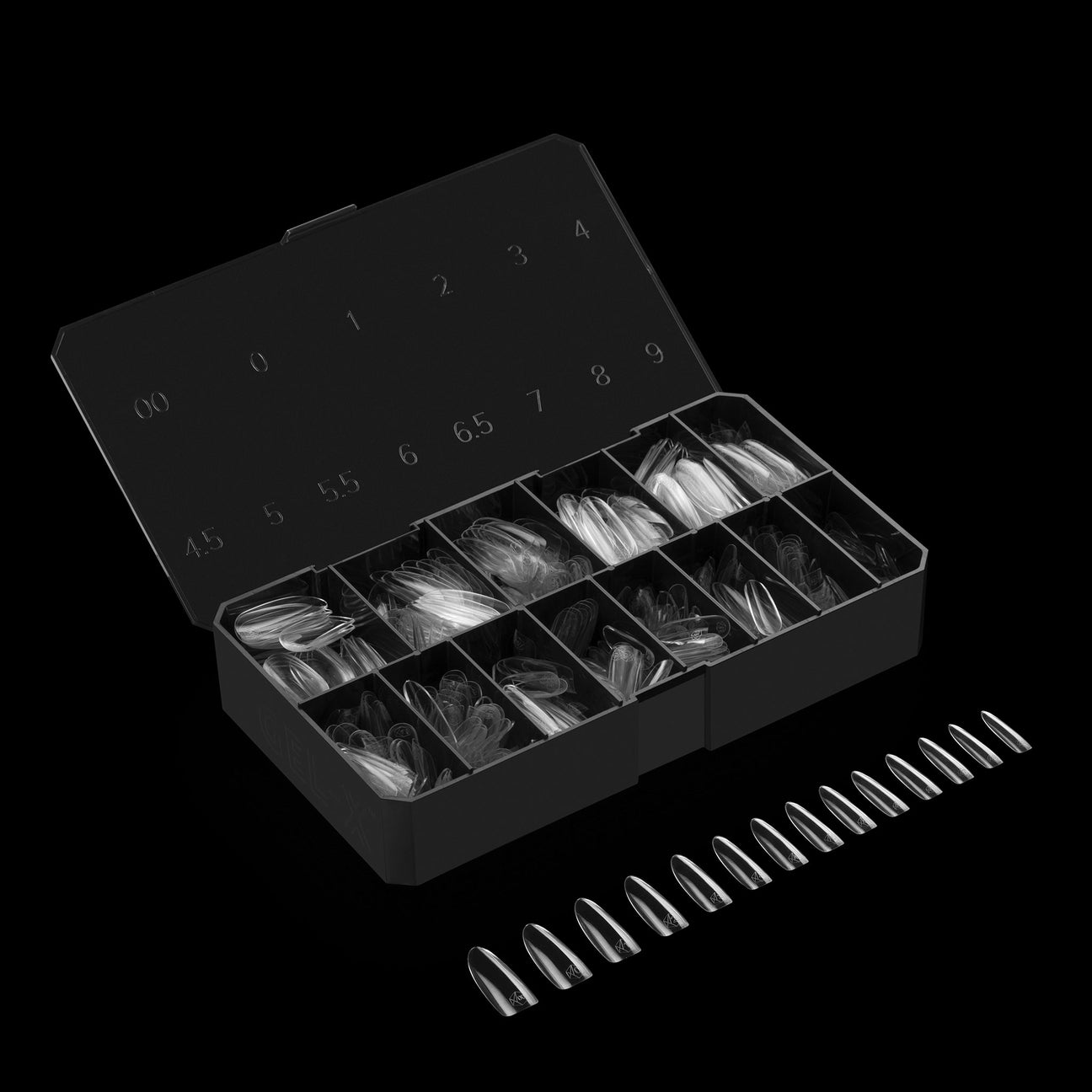 Hang natural round x-long tip box