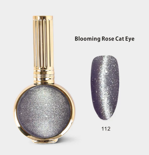 Hang Pure Blooming Rose Cat Eye 112 - Purple