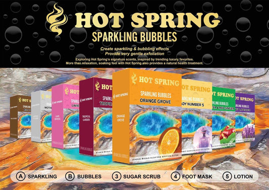 Hot Springs pedicure orange grove pack