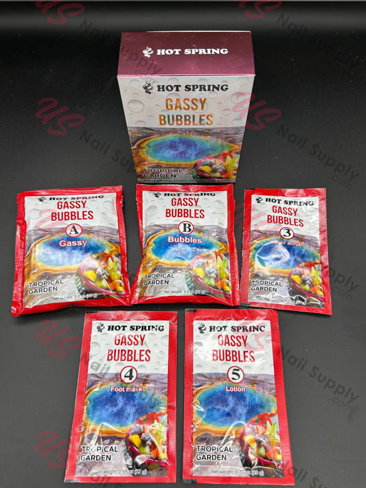 Hot Springs pedicure tropical garden pack