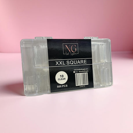 Kingdom half cover YS-125 nail tip box (504pcs)