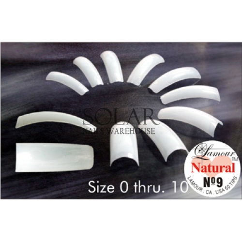 Lamour natural tips #9