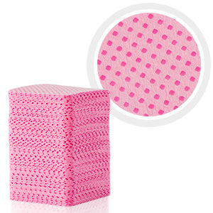 Nails 411 white large dots lint free wipes box