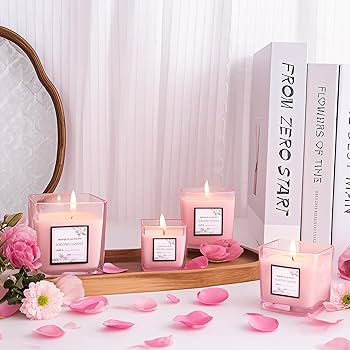 Pink Square Jar