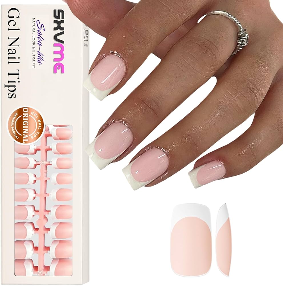 US Nails natural straight french tips #0