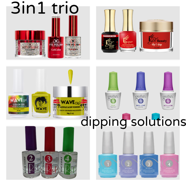 4in1 Trio (Gel/Lacquer/Dip/Acrylic)