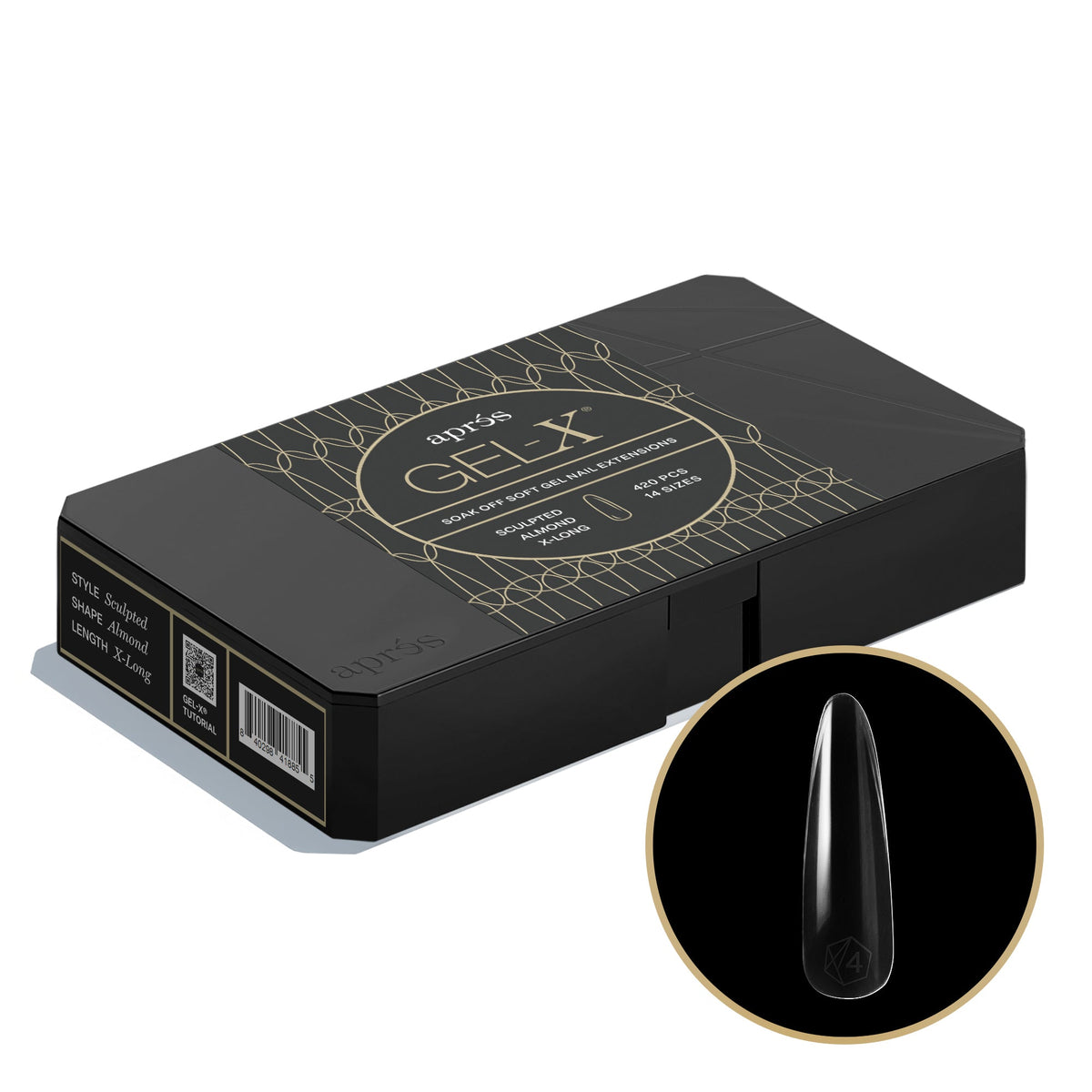 Apres gel-x tip box - s-al-xl (420pcs)