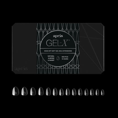 Apres gel-x tip box - n-al-xs (600pcs)