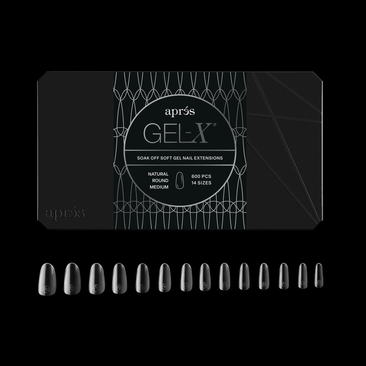 Apres gel-x tip box - n-r-m (600pcs)