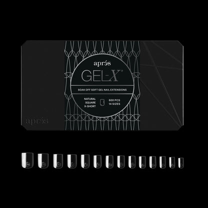 Apres gel-x tip box - n-s-xs (600 pcs)