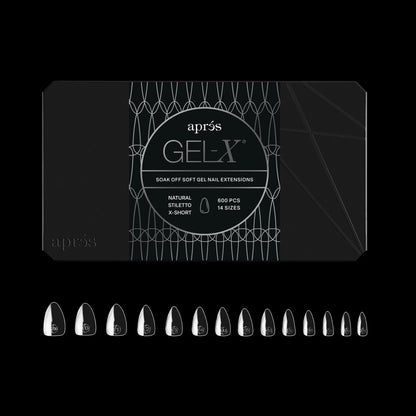 Apres gel-x tip box - n-stl-xs (600pcs)