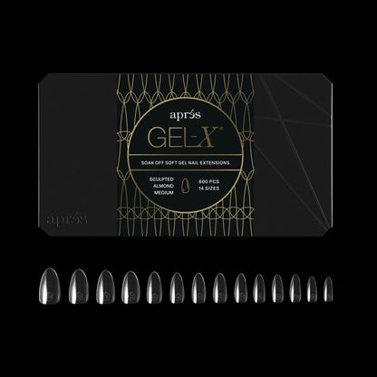 Apres gel-x tip box - s-al-m (600pcs)