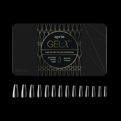 Apres gel-x tip box - s-c-l (600pcs)
