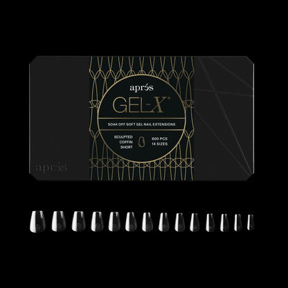 Apres gel-x tip box - s-c-s (600pcs)