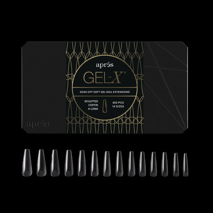 Apres gel-x tip box - s-c-xl (420pcs)