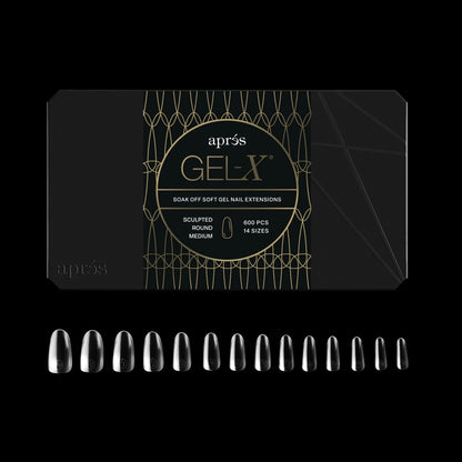 Apres gel-x tip box - s-r-m (600pcs)
