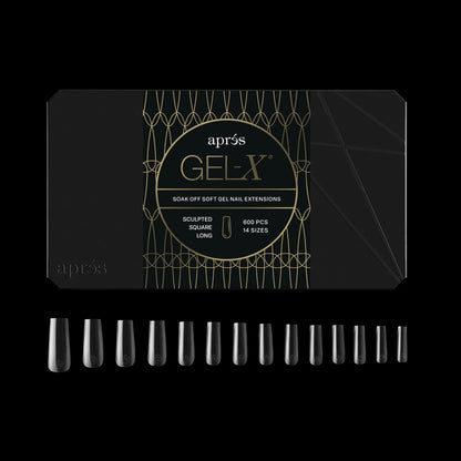 Apres gel-x tip box - s-s-l (600pcs)
