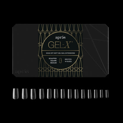 Apres gel-x tip box - s-s-m (600pcs)