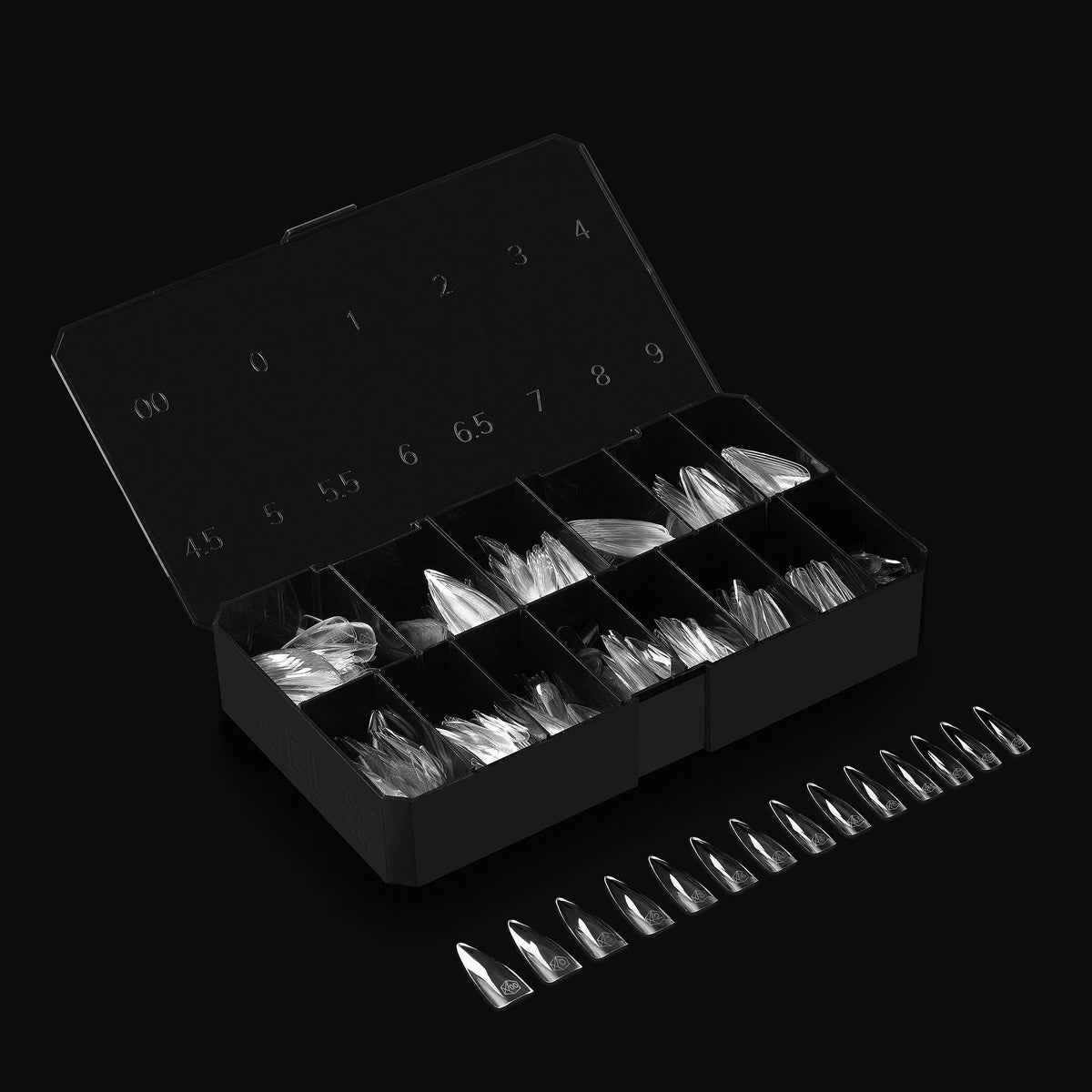 Apres gel-x tip box - n-stl-l (600 pcs)
