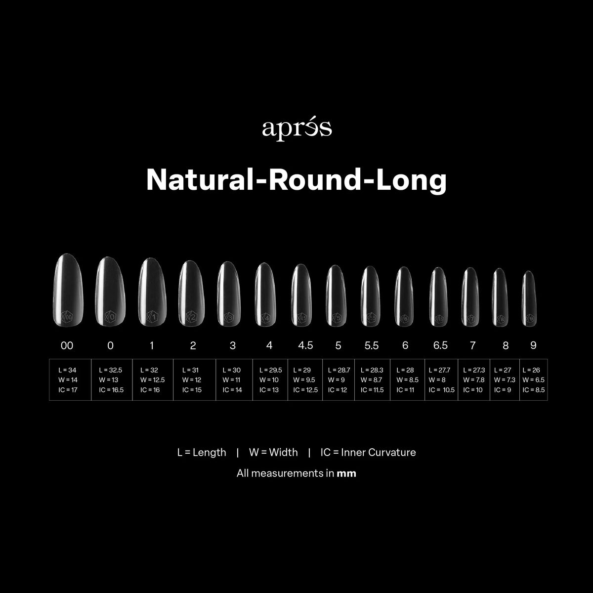 Apres gel-x tip box - n-r-l (600 pcs)