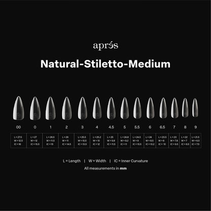 Apres gel-x tip box - n-stl-m (600 pcs)