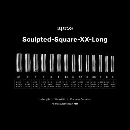 Apres gel-x tip box - s-s-xxl (420pcs)