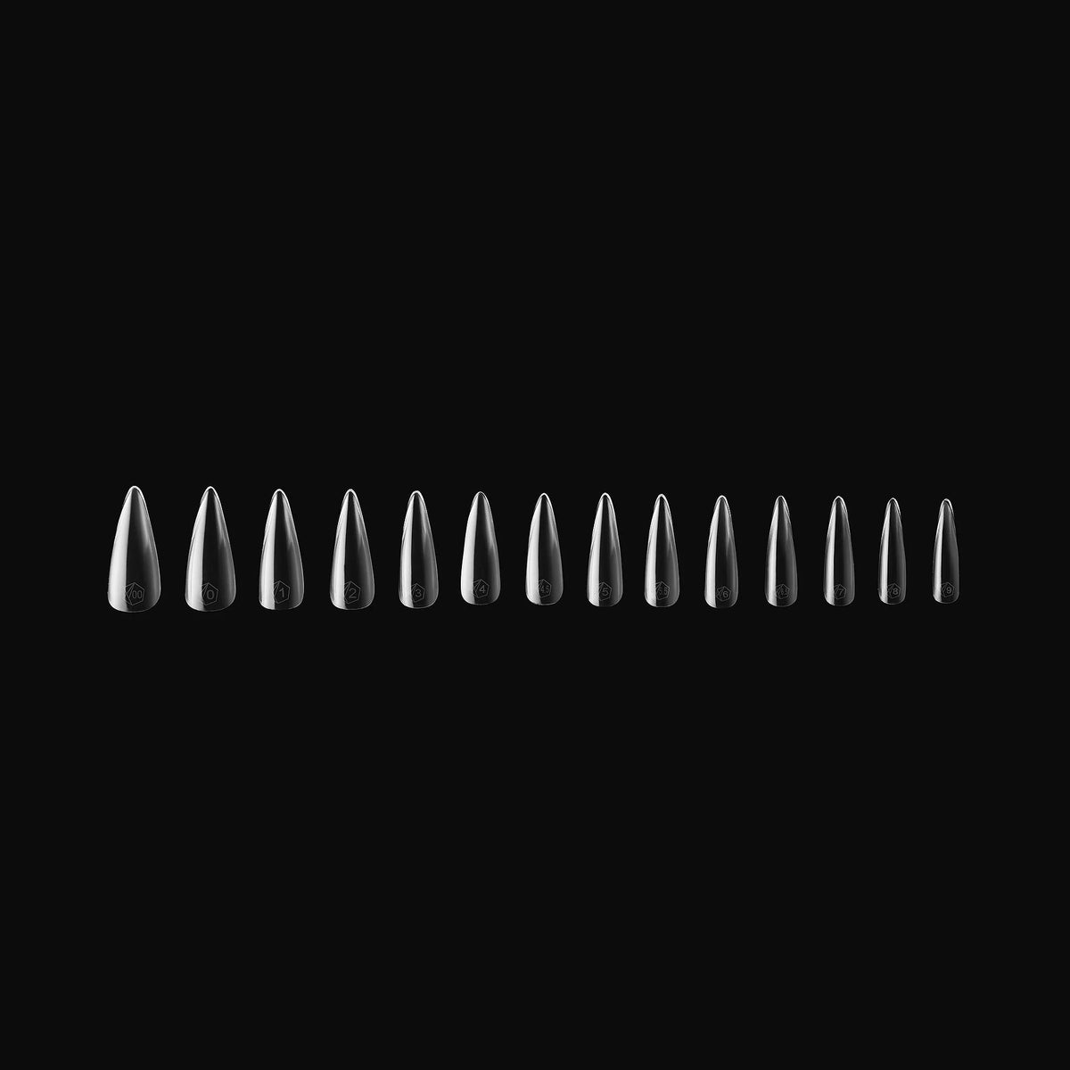 Apres gel-x tip box - s-stl-l (600pcs)