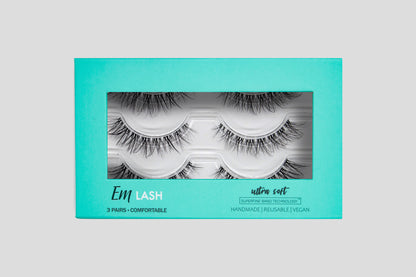 Em Beauty lashes - ZMF (3 pairs)