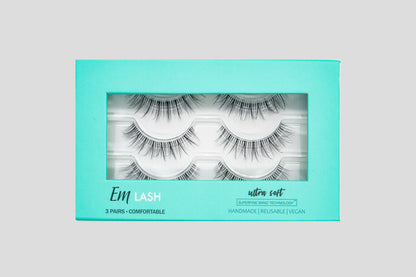 Em Beauty lashes - ZMF (3 pairs)