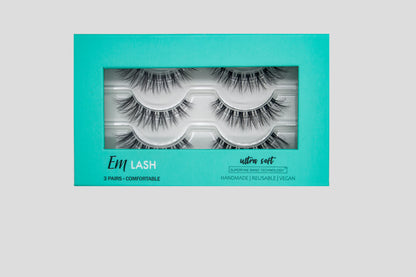 Em Beauty lashes - ZMF (3 pairs)