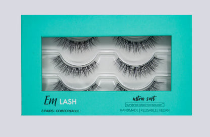Em Beauty lashes - ZMF (3 pairs)