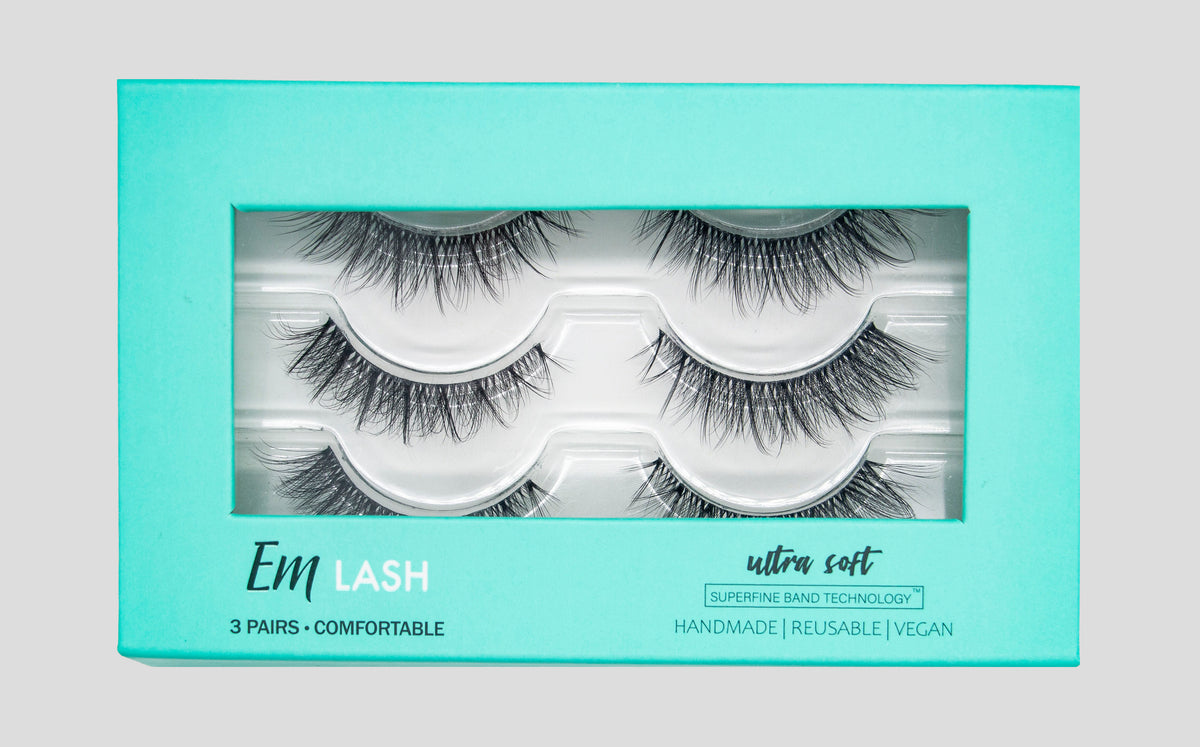 Em Beauty lashes - ZMF (3 pairs)