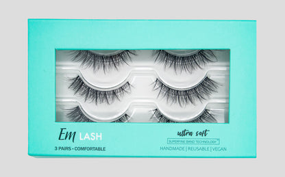Em Beauty lashes - ZMF (3 pairs)