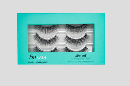 Em Beauty lashes - ZMF (3 pairs)