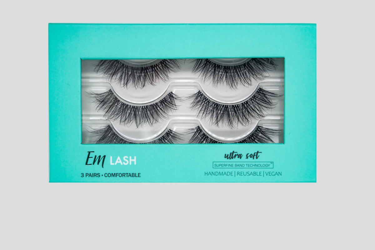 Em Beauty lashes - ZMF (3 pairs)
