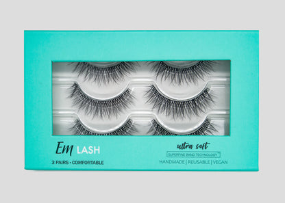 Em Beauty lashes - ZMF (3 pairs)