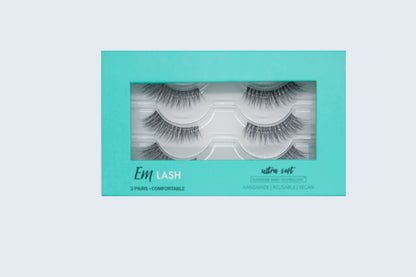Em Beauty lashes - ZMF (3 pairs)