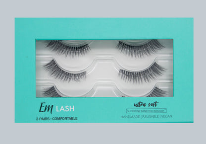 Em Beauty lashes - ZMF (3 pairs)
